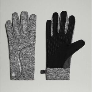 Lululemon Fast and Free Rulu Run Gloves - Women Gray